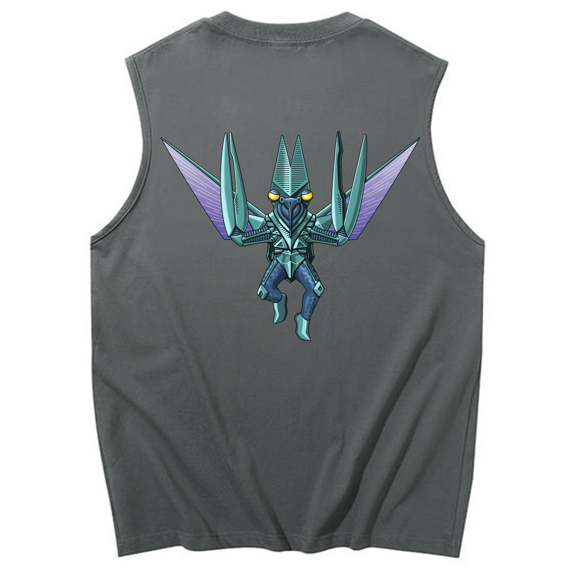 （画像用） ウルトラマン Ultraman コットン100％タンクトップ（背面プリント）